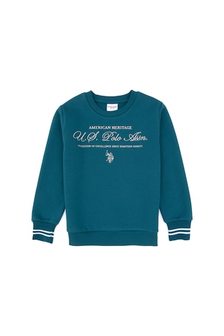 U.s. Polo Assn. Erkek Çocuk Koyu Yeşil Pijama Takım 50318686-vr101 Dark Eden