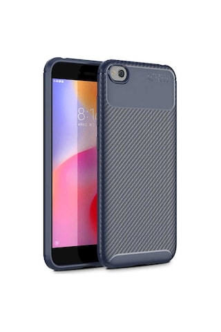 Xiaomi Redmi Go Kılıf Zore Negro Silikon Kapak Kahverengi