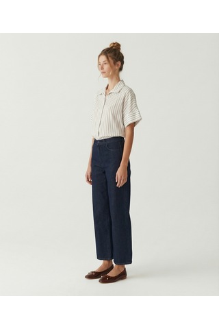 Yargıcı Barrel Yüksek Bel Pantolon 26ykpn3063x 516 Lacivert