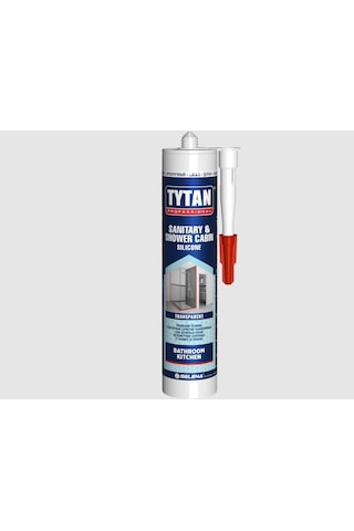 Tytan Şeffaf Duşakabin Silikonu Antiküf 280 Ml