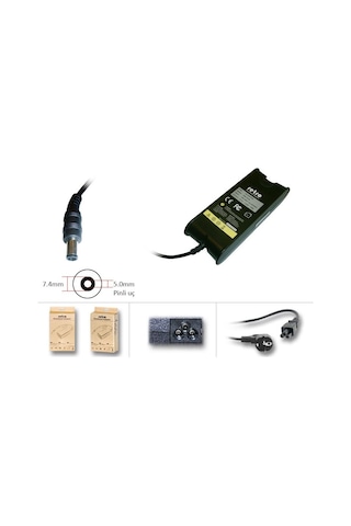 Teknikshop Dell Uyumlu Inspiron 15 5547, 1521, 1525 Şarj Adaptörü (19.5V 4.62A 90W 551088354
