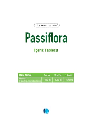 Passıflora 30 Kap Tabvıtamıns