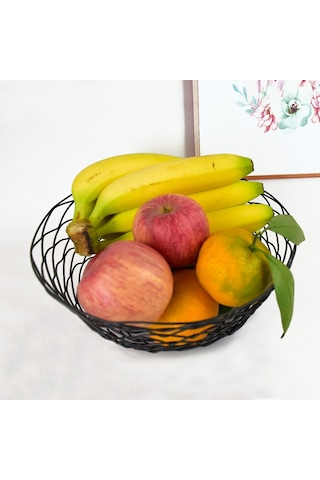 Sones Dövme Demir Meyve Taşınabilir Depolama Sepeti Ekmek Patates Kızartması Kızarmış Atıştırmalıklar Taşınabilir Sepet Büyük Dağınık Tel Diğer