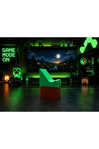 Xbox Joystick Stand Mcraft Edition Beyaz - Çok Renkli