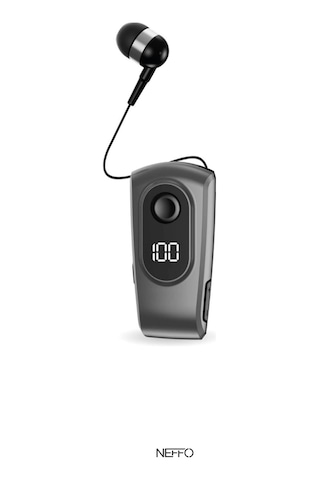 Makaralı Kulaklık Bluetooth 5.4 18 Saat Konuşma Dijital Ekran Titreşimli Yüksek Kalite Ses