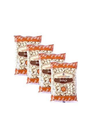 Gazioğlu Üçler Bohça Kuru Mantı 500 Gr X 4 Adet