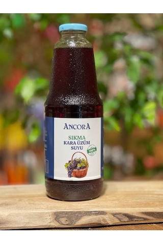 Ancora Sıkma Kara Üzüm Suyu 1 Lt X 6 Adet