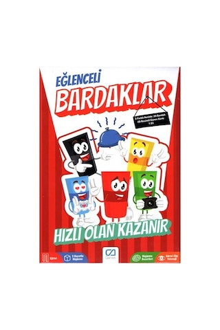 Ca Games Eğlenceli Bardaklar Eğitici ve Geliştirici Kutu Oyunu