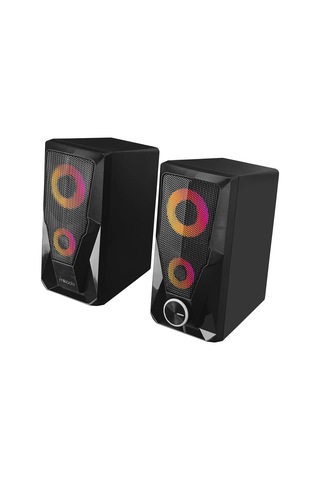 Lexroo Md-336 2.0 6 Watt Rgb Ledli Siyah Multimedia Usb Speaker Hoparlör