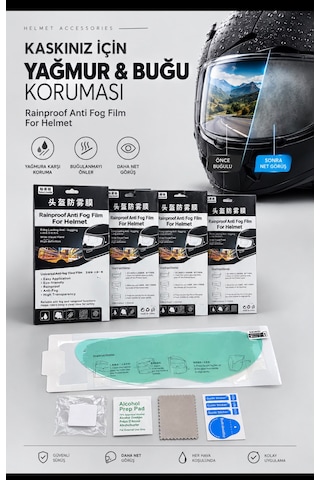 Pınlock - Anti Fog -kask Buğu Önleyici Anti-fog Film