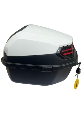 Wheelıe Xt08-w 32 Litre Motosiklet Arka Çanta Beyaz