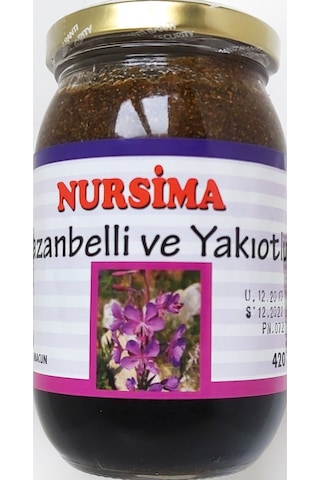 Nursima Hazanbelli Yakıotlu Bitkisel Karışımlı Macun 420 G