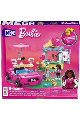 Hpn78 Mega Barbie Dondurma Standı 226 Parça +6 Yaş