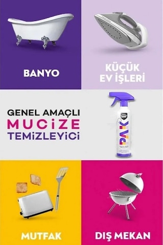 Selsil Pak 500 Ml X2 Mucize Köpük Temizleyici Sprey,yüzey Temizleyici