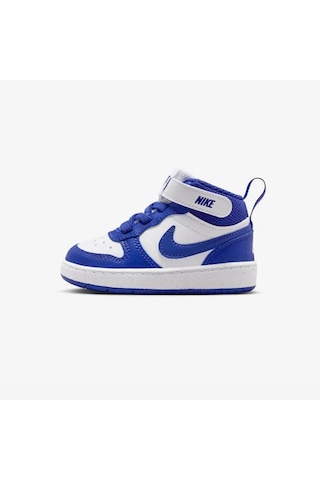 Nike Court Borough Mid 2 Çocuk Günlük Spor Ayakkabı Cd7784-130 beyaz