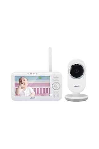 Vtech Baby Bebek Monitörü Vm5252, 5 Lcd Ekran, Gece Görüşü, Interkom Ve Ninniler Kamera Sistemi