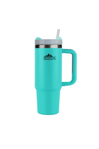 Pipetli Termos - 900 Ml Turkuaz
