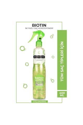Morfose Biotin Çift Fazlı Fön Suyu 400 ML