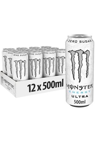 Monster Energy Şekersiz Enerji İçeceği 500 Ml X 12 Adet
