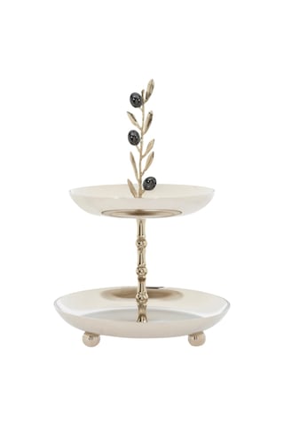 Mudo Home Olıve Dekoratif Kek Standı 19x30 Cm