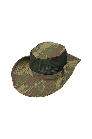 Kamuflaj Jungle Şapka Askeri Fötr Operasyon Şapkası Çok Renkli