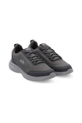 Slazenger Equınox I Büyük Beden Erkek Koyu Gri Koşu & Yürüyüş Spor Ayakkabısı