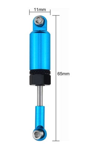 Besthome1 C14 C24 İçin Yüksek Performanslı Metal Amortisör Ve Montaj Seti Mavi - 4 Parça Performans Sistemi