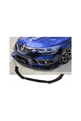 Renault Megane 4 Ön Lip Piona Black 3 Prç 2016 Ön Ek