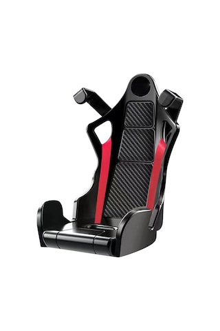 Spor Koltuk Modelli Havalandırma Izgarası Telefon Tutucu Siyah Siyah