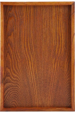 Servis Tepsisi, Dikdörtgen Ahşap Çay Tepsisi Otel Ev Mutfak Tepsileri Atıştırmalık Tepsisi Kahvaltı Tepsisi Gıda Saklama Kabı 35 24cm