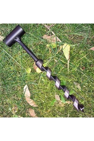 Kamp Ayısı Nordic Delme Çapı 24 Mm - Bushcraft İsveç El Burgusu Boyunduruk İsveç Ocağı Outdoor Kamp Ekipm Çok Renkli