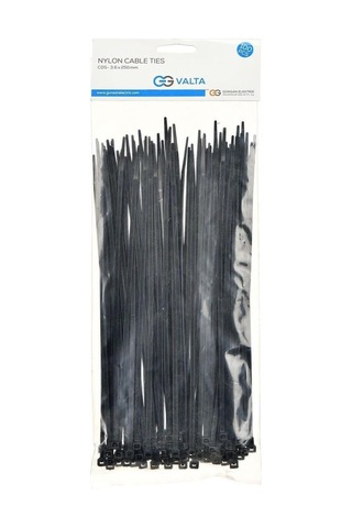 Günsan Siyah 100'lü Kablo Bağı 25cm X 3.6mm Diğer