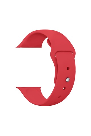Watch Kordon 2 3 4 5 Seri 38-40 Mm Silikon Kordon Kayış-kırmızı