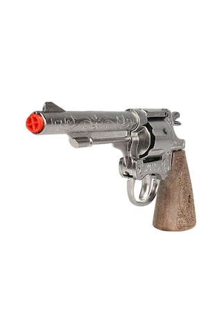 Vıp Kalite Kılıflı Kovboy Revolver Metal Kapsül Tabancası 8li Kapsül Kovboy Tabancası Oyuncak Tabanca