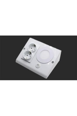 Mutfak Dolap & Tezgah Altı 3 W Günışığı Led Aydınlatma Ve Priz Beyaz