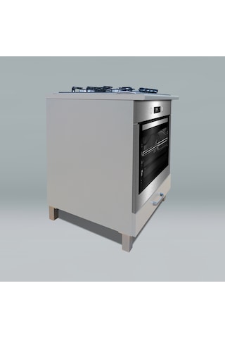 Ankastre Modülü Gri