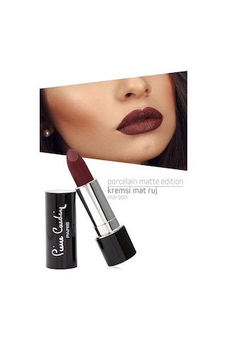 Pierre Cardin Porcelain Matte Edition Lipstick - Maroon - 219