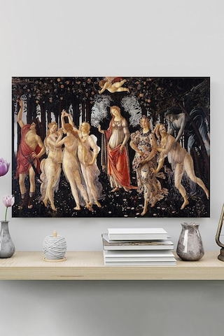 Postermanya Pster20075 Ilkbahar Primavera Botticelli Sanatsal Poster 60 X 90 Sku: Smg8690010218339