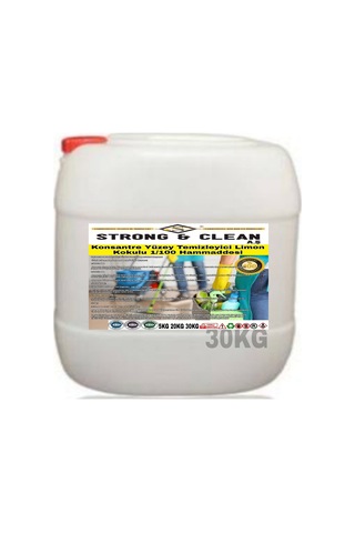Strong&Clean Profesyonel Yüzey Temizleyici Limon Kokulu 30 KG