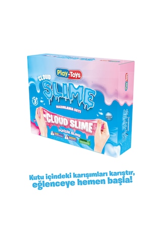 Cloud Slime - Pufidik Slime Hazırlama Seti PEMBE