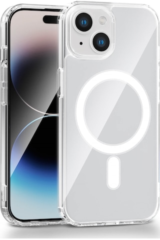 Apple Uyumlu iPhone 13 Kamera Korumalı Magsafe Wireless Şarj Özellikli Lüks Şeffaf Silikon Telefon Kılıfı Apple Uyumlu iPhone 13 Kamera Korumalı Magsafe Wireless Şarj Özellikli Lüks Şeffaf Silikon Telefon Kılıfı