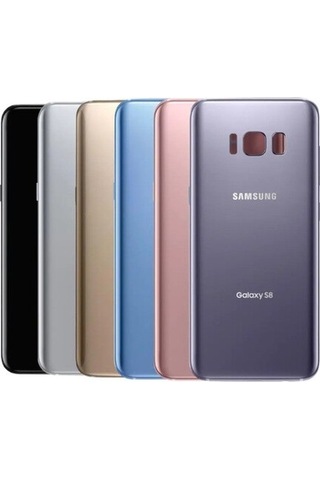 Samsung Uyumlu Galaxy S8 G955 Arka Kapak Cam Pil Batarya Kapağı