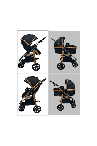Bebegold Travel Sistem Çift Yönlü Seyahat Sistem Pusetsiz Bebek Arabası