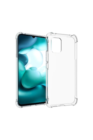 Zore Mi 10 Lite Kılıf Msra Nitro Anti Shock Silikon - Renksiz Renksiz
