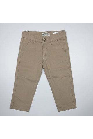 Momikon Erkek Çocuk Gabardin Pantolon Krem