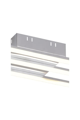 Pl 06 3 Model Krom 3 Renkli Salon Ve Oturma Odası İçin İdeal Alüminyum Avize, 15x65 Krom