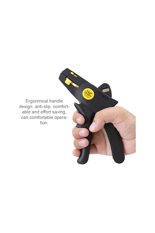 Maiyame Güçlendirilmiş Nylon Tel Soyucu D5 Standart Tipi - 20-9awg Soyma, 0.25-2.5mm² Presleme Aralığı, Hızlı Tam Soyma, Kabloları Hasar Vermeden