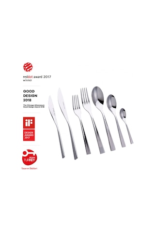 Karaca  Everest Silver 84 Parça Kutulu Çatal Kaşık Bıçak Takımı