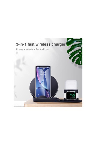 Monyee 3 Lü Kablosuz Şarj İstasyonu: Telefon, Saat Ve Kulaklık İçin Hızlı Ve Güvenli Şarj Çözümü