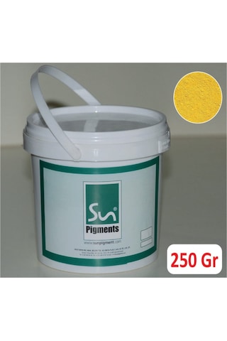 Demir Oksit Sarı Pigment 250 Gr
